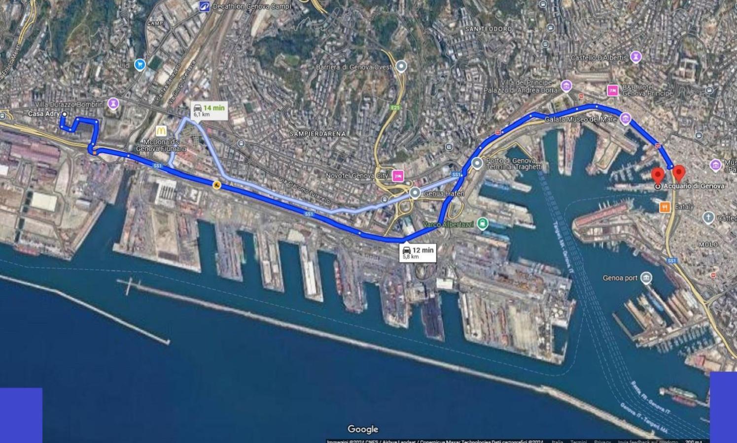 Casa Adry Apartment Genoa Luaran gambar